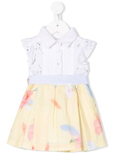 Lapin House платье с вышивкой и цветочным принтом