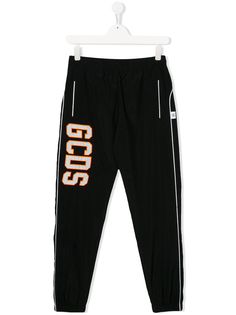 Gcds Kids спортивные брюки с нашивкой-логотипом
