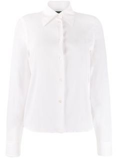 Aspesi рубашка с заостренным воротником