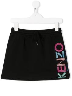 Kenzo Kids юбка с логотипом