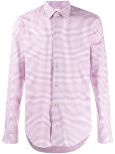 PAUL SMITH рубашка в клетку гингем