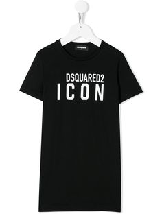 Dsquared2 Kids платье-футболка Icon с логотипом