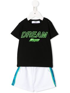 Msgm Kids костюм-двойка с графичным принтом