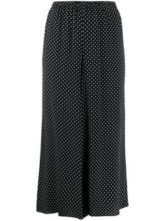 Theory брюки Fluid в горох