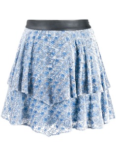 Zadig&Voltaire ярусная юбка с принтом пейсли