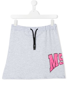 Msgm Kids юбка с логотипом