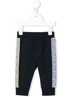 BOSS Kidswear спортивные брюки с логотипами на лампасах