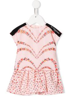 Givenchy Kids платье с цветочным принтом