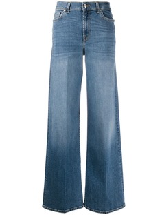 7 For All Mankind расклешенные джинсы Lotta Soho