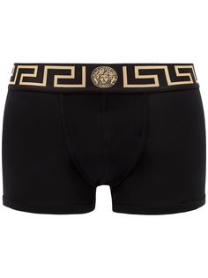 Versace боксеры с узором Greca