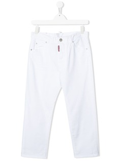Dsquared2 Kids прямые джинсы средней посадки