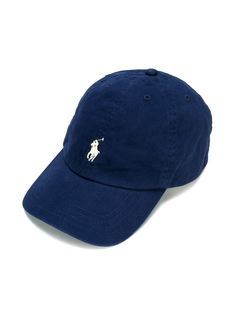 Ralph Lauren Kids кепка с вышитым логотипом