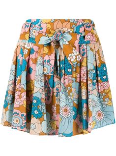 Dodo Bar Or расклешенная юбка с цветочным принтом