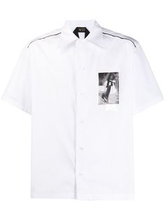 Nº21 рубашка с короткими рукавами и принтом