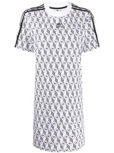 adidas платье-футболка с логотипом