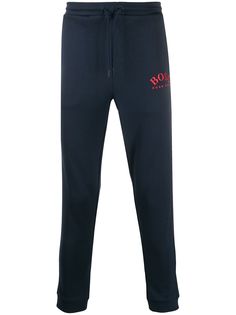 BOSS спортивные брюки с вышитым логотипом
