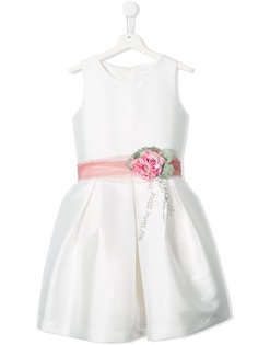 Mimilù декорированное платье с поясом