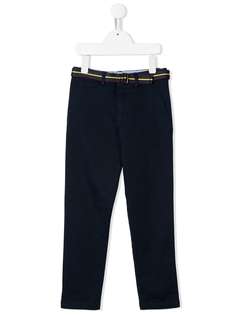 Ralph Lauren Kids брюки чинос с поясом