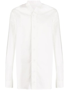 Rick Owens рубашка с потайной застежкой