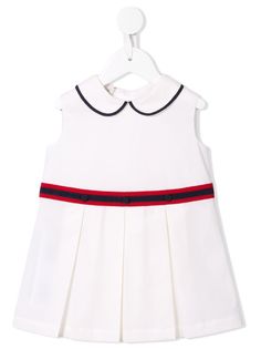 Gucci Kids платье со складками