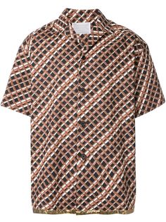 Kolor рубашка с принтом