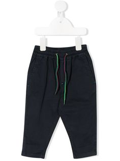 Paul Smith Junior брюки чинос свободного кроя с кулиской