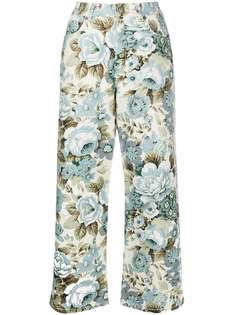 P.A.R.O.S.H. джинсы прямого кроя с цветочным принтом