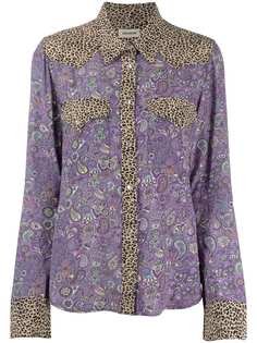 Zadig&Voltaire рубашка Thelma с принтом