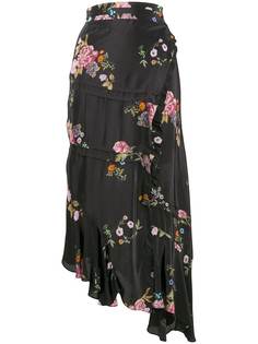 Preen Line юбка Kalifa с цветочным принтом