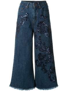 Antonio Marras укороченные джинсы широкого кроя