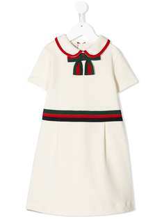 Gucci Kids платье с бантом