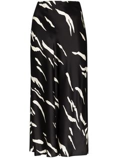 Reformation юбка миди Pratt с графичным принтом