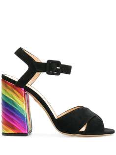 Charlotte Olympia туфли-лодочки на радужном каблуке