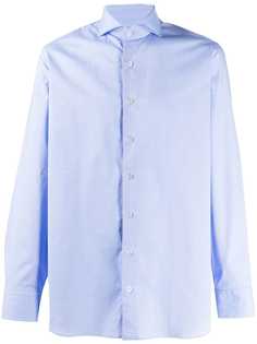 Lardini рубашка с косым воротником