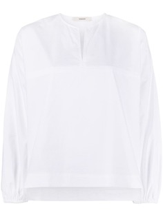 Odeeh рубашка с эластичными манжетами и разрезом спереди