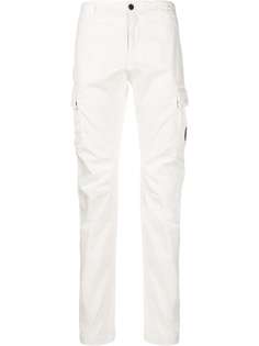 C.P. Company брюки скинни с карманами карго