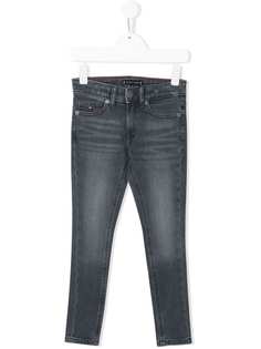 Tommy Hilfiger Junior джинсы с эффектом потертости