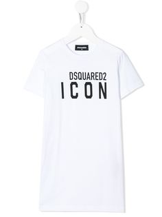 Dsquared2 Kids платье-футболка Icon с логотипом