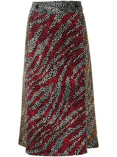 Rag & Bone юбка Colette с цветочным принтом