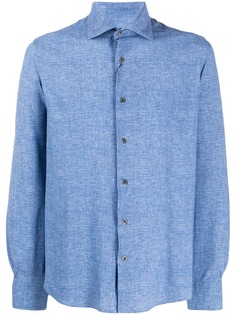 Corneliani рубашка с заостренным воротником