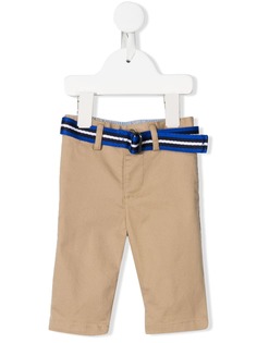 Ralph Lauren Kids брюки чинос кроя слим с поясом