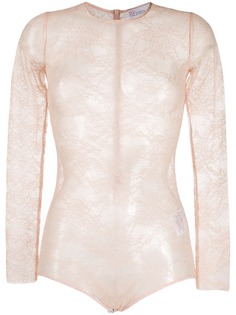 RED Valentino кружевное боди