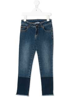 The Marc Jacobs Kids джинсы скинни средней посадки с эффектом потертости