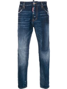 Dsquared2 прямые джинсы Dark Shadow