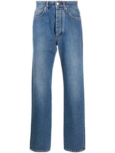 Roberto Cavalli джинсы прямого кроя с принтом