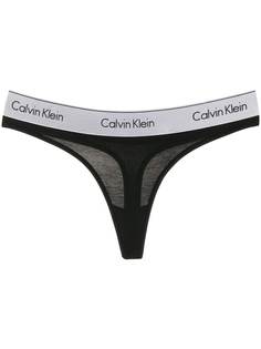 Calvin Klein Underwear трусы-стринги с логотипом