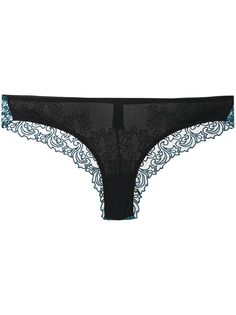 Chite кружевные трусы с узором Chite'