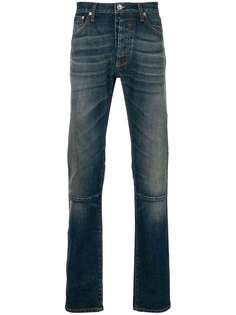 UNRAVEL PROJECT джинсы узкого кроя с выбеленным эффектом