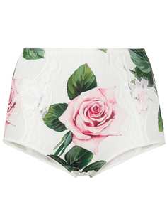 Dolce & Gabbana трусы-шорты с принтом Tropical Rose