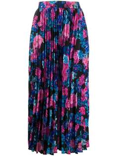 THE ANDAMANE плиссированная юбка Becky с цветочным принтом